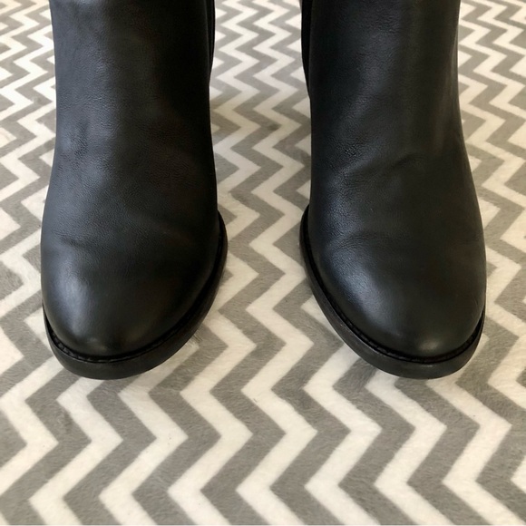 Paul Green Aubrey Black Leather Booties w/Zipper Detail, Women’s Size 8.5 US - Picture 4 of 7